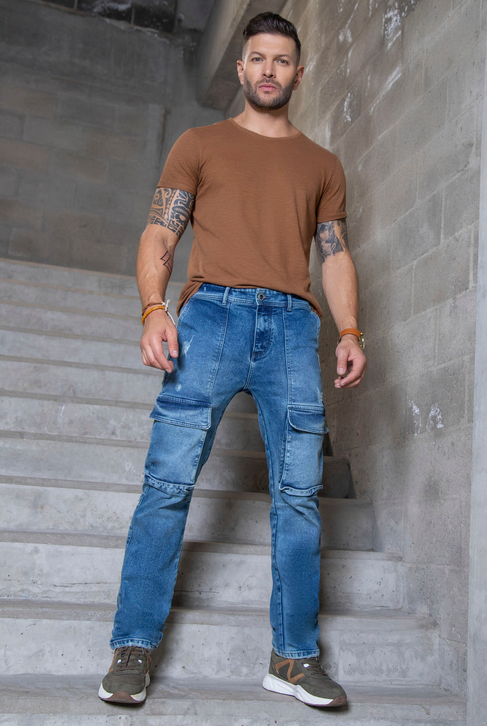 Jean hombre cargo wide REF 20372