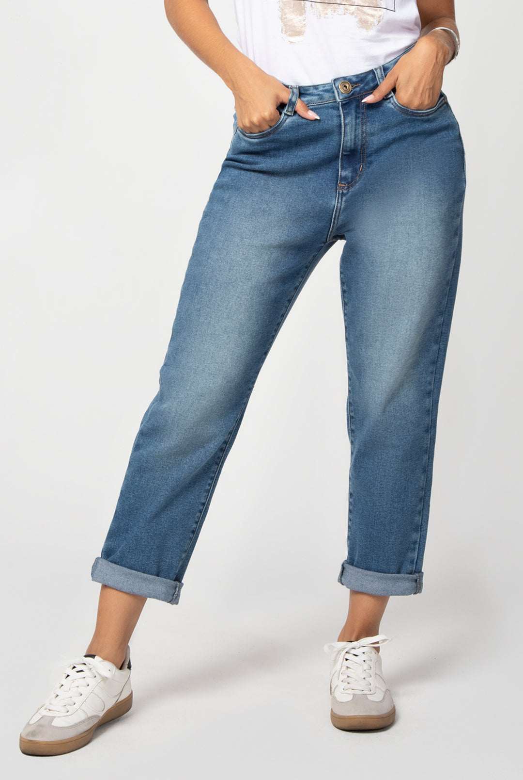 JEAN MOM FIT RF 9739